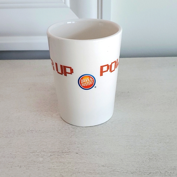 Dave And Buster’s Power Up Mug Gamer Coffee Cup Game Controller Handle Novelty - Picture 2 of 6